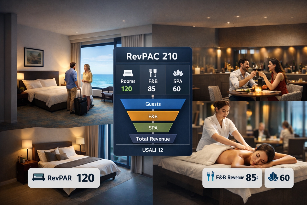 RevPAC: Выручка на доступного клиента